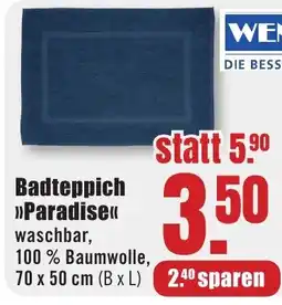 B1 Discount Baumarkt Badteppich »Paradise« Angebot