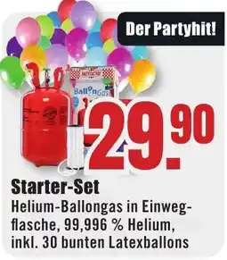 B1 Discount Baumarkt Ballongas Starter-Set Angebot