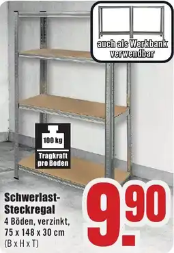 B1 Discount Baumarkt Schwerlast-Steckregal Angebot