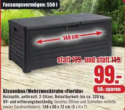 B1 Discount Baumarkt Kissenbox/Mehrzwecktruhe »Florida« Angebot