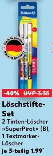 Kaufland Pelikan Löschstifte Set Angebot