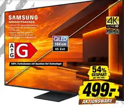 expert Techno Land SAMSUNG QLED 65 Zoll Angebot