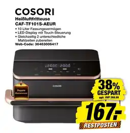 expert Techno Land COSORI Heißluftfritteuse Angebot