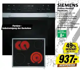 expert Techno Land SIEMENS Einbau-Herdset PQ3KC64 Angebot