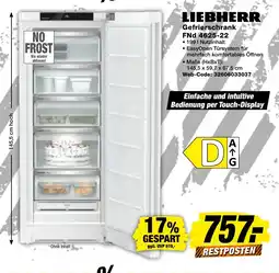 expert Techno Land LIEBHERR Gefrierschrank Angebot