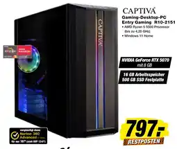 expert Techno Land CAPTIVA Gaming-Desktop-PC Angebot