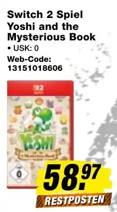 expert Techno Land Switch 2 Spiel Yoshi and the Mysterious Book Angebot