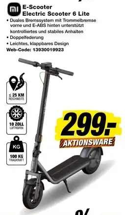 expert Techno Land E-Scooter Electric Scooter 6 Lite Angebot