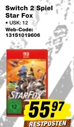expert Techno Land Switch 2 Spiel Star Fox Angebot