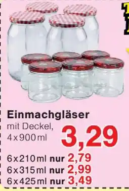 Wiglo Wunderland Einmachgläser mit Deckel Angebot