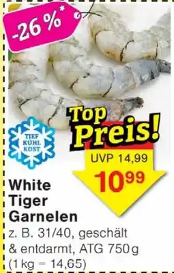 Wiglo Wunderland White Tiger Garnelen Angebot