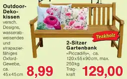 Wiglo Wunderland 2-Sitzer Gartenbank »Piccadilly« Angebot