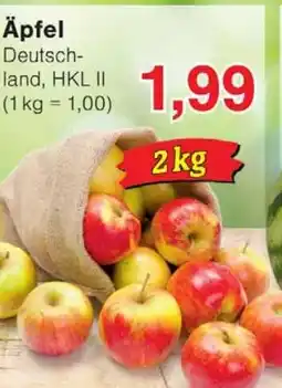 Wiglo Wunderland Äpfel Deutschland, HKL II Angebot