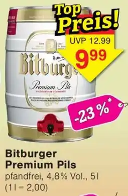 Wiglo Wunderland Bitburger Premium Pils Angebot