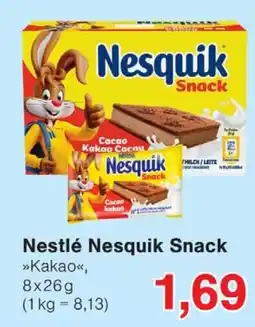 Wiglo Wunderland Nestlé Nesquik Snack »Kakao« Angebot
