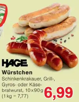 Wiglo Wunderland HAGE Würstchen Angebot