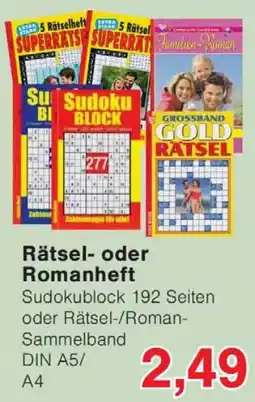 Wiglo Wunderland Rätsel- oder Romanheft Angebot