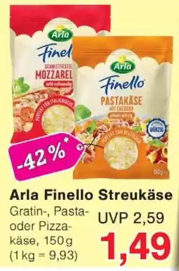 Wiglo Wunderland Arla Finello Streukäse Angebot
