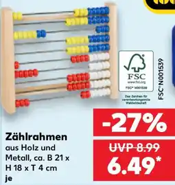 Kaufland idena Zählrahmen Angebot