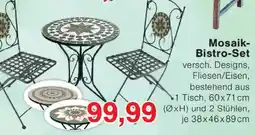 Wiglo Wunderland Mosaik-Bistro-Set Angebot