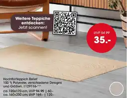 Möbel Martin Hochflorteppich Relief Angebot