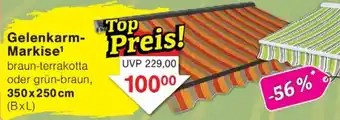 Wiglo Wunderland Gelenkarm-Markise Angebot