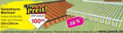Wiglo Wunderland Gelenkarm-Markise Angebot