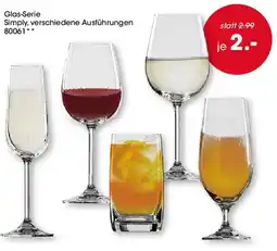 Möbel Martin Glas-Serie Angebot