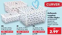 Kaufland Curver Aufbewahrungsbox C-Box Style Angebot
