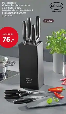 Möbel Martin Rösle Messerblock Angebot
