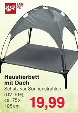 Wiglo Wunderland JAN PET Haustierbett mit Dach Angebot