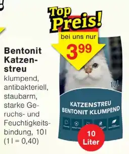 Wiglo Wunderland Bentonit Katzenstreu Angebot