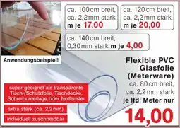 Wiglo Wunderland Flexible PVC Glasfolie Angebot