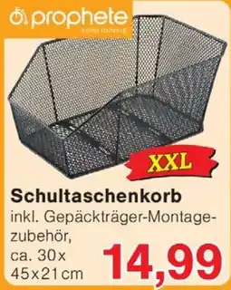 Wiglo Wunderland Schultaschenkorb Angebot