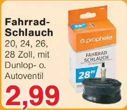 Wiglo Wunderland Fahrrad-Schlauch mit Dunlop- o. Autoventil Angebot