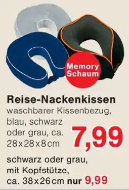 Wiglo Wunderland Memory Schaum Reise-Nackenkissen Angebot
