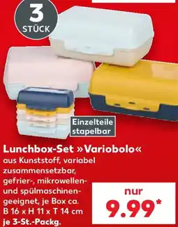 Kaufland Lunchbox-Set Variobolo Angebot