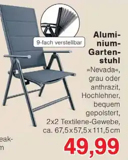 Wiglo Wunderland Aluminium-Gartenstuhl Nevada Angebot
