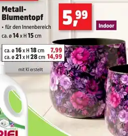 Thomas Philipps Metall-Blumentopf Angebot