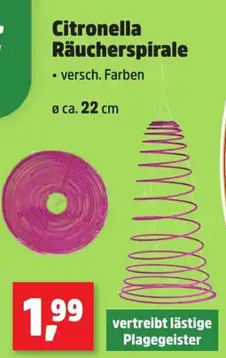 Thomas Philipps Citronella Räucherspirale Angebot
