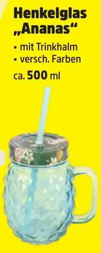 Thomas Philipps Henkelglas „Ananas“ Angebot