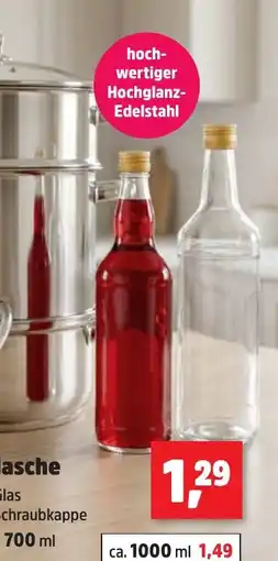 Thomas Philipps Flasche Glas Schraubkappe Angebot