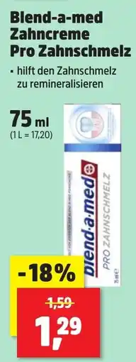 Thomas Philipps Blend-a-med Zahncreme Pro Zahnschmelz Angebot