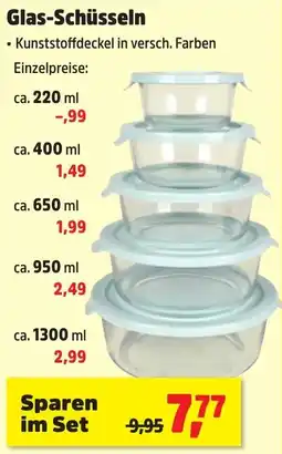 Thomas Philipps Glas-Schüsseln Angebot
