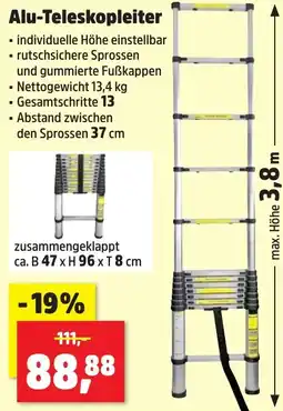 Thomas Philipps Alu-Teleskopleiter Angebot