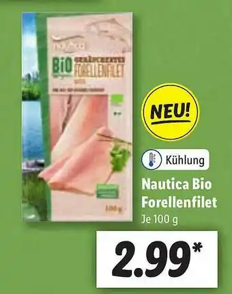 Lidl Nautica Bio Forellenfilet Angebot