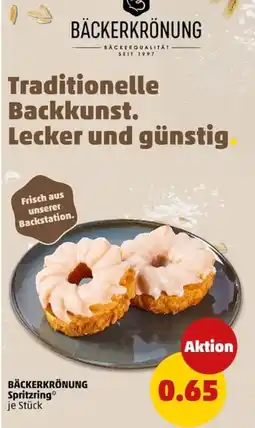 PENNY BÄCKERKRÖNUNG Spritzring Angebot
