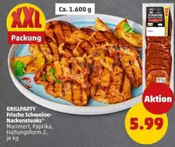 PENNY GRILLPARTY Frische Schweine-Nackensteaks* Angebot