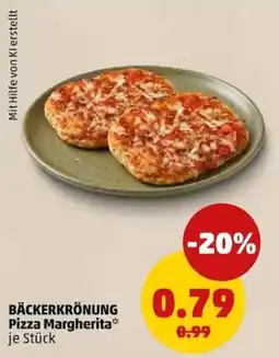 PENNY BÄCKERKRÖNUNG Pizza Margherita Angebot