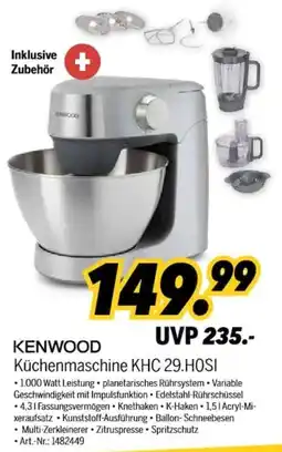 MEDIMAX KENWOOD Küchenmaschine KHC 29.HOSI Angebot